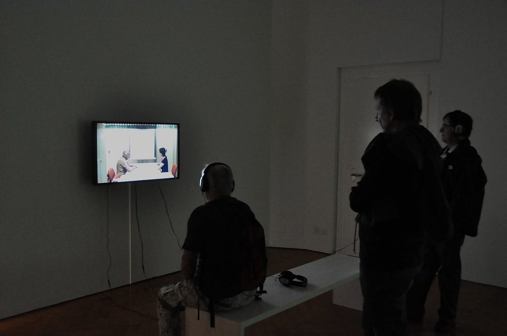 installation view – Dialogstück [Dialogue piece]